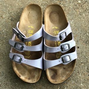Birko Flor 3 Strap Birkenstock Sandals